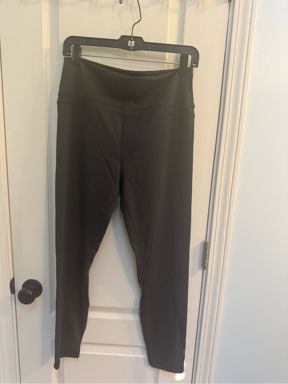 CRZ YOGA Charcoal Grey High-Rise Performance Leggings